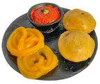 POORI JALEBI FRIDGE MAGNET