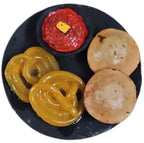 POORI JALEBI FRIDGE MAGNET