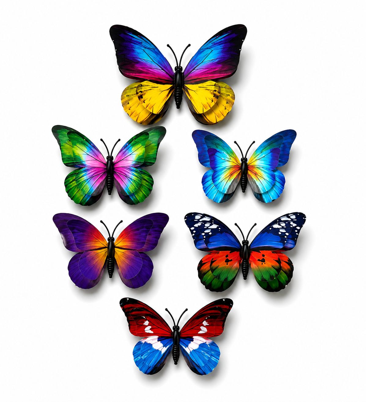 BUTTERFLY FRIDGE MAGNET (pack of 6)
