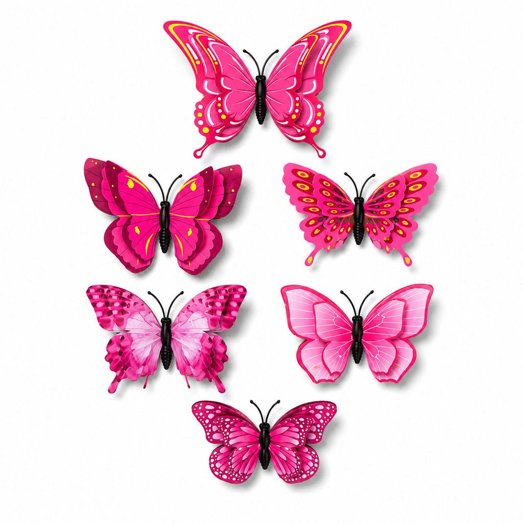 BUTTERFLY FRIDGE MAGNET (pack of 6)