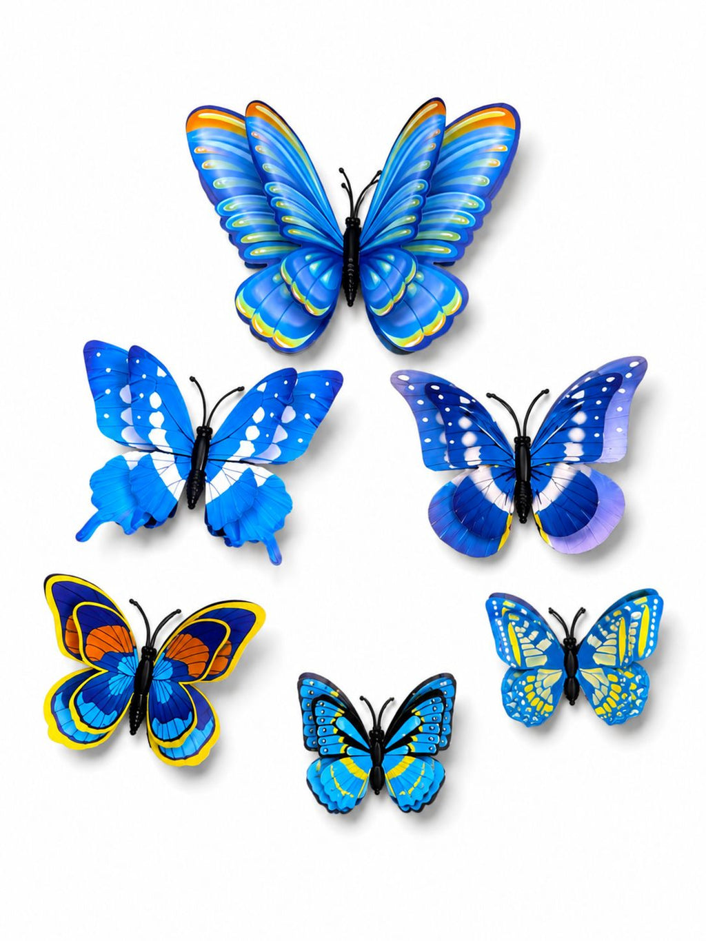 BUTTERFLY FRIDGE MAGNET (pack of 6)