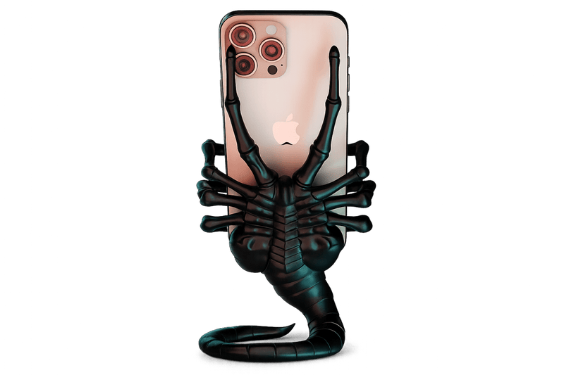 Alien Skeleton MOBILE HOLDER (PREPAID ONLY) - PICKITT MARKET