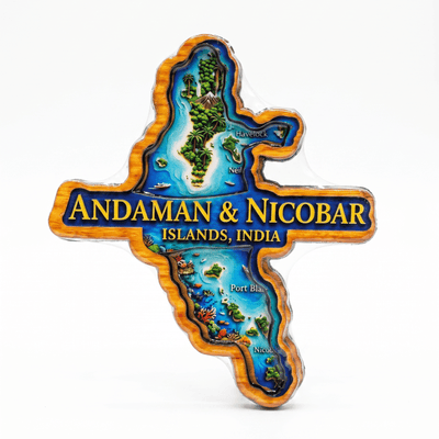 ANDAMAN & NICOBAR ISLANDS FRIDGE MAGNET - PICKITT MARKET
