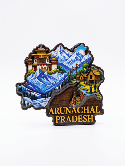 ARUNACHAL PRADESH FRIDGE MAGNET - PICKITT MARKET