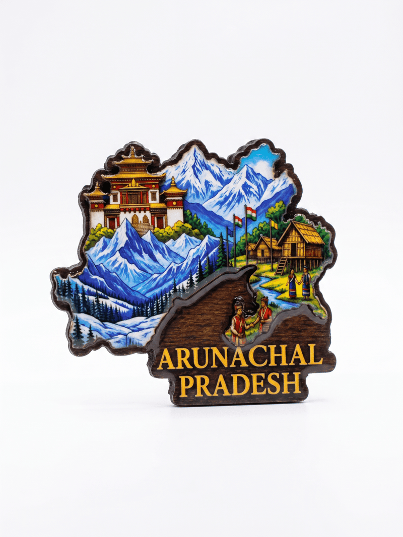ARUNACHAL PRADESH FRIDGE MAGNET - PICKITT MARKET