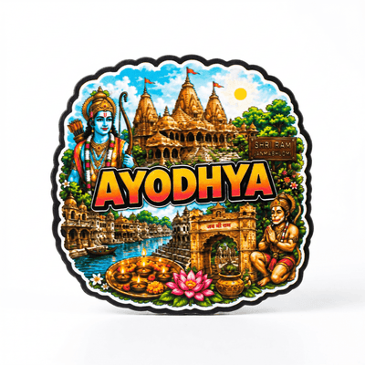 AYODHYA FRIDGE MAGNET - PICKITT MARKET