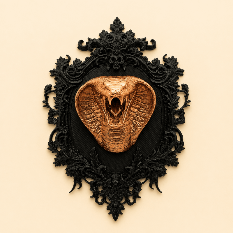 BAROQUE COBRA FRIDGE MAGNET (PREPAID ONLY ) - PICKITT MARKET