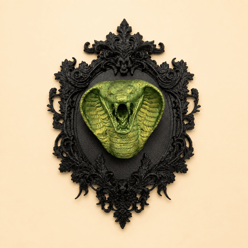 BAROQUE COBRA FRIDGE MAGNET (PREPAID ONLY ) - PICKITT MARKET