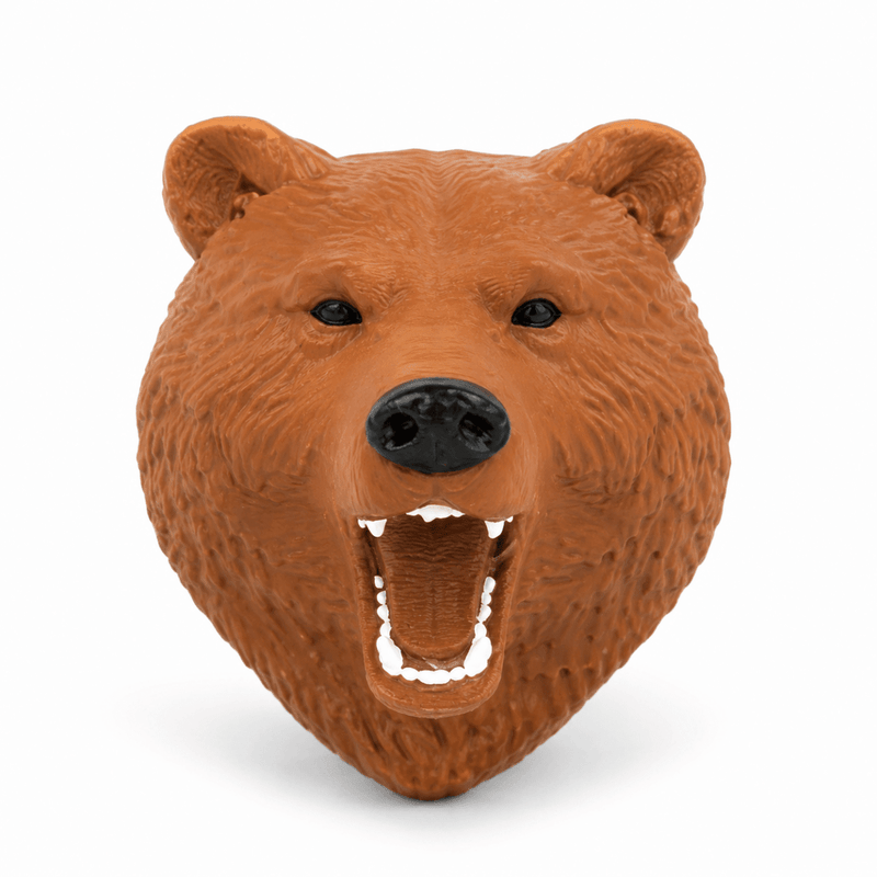 BEAR HEAD FRIDGE MAGNET - PICKITT MARKET