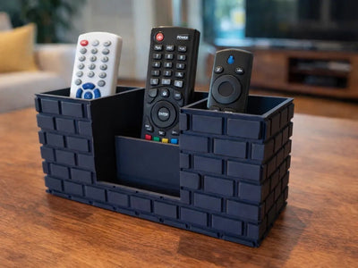 Brick Pattern Remote Control Organizer 🧱📺 - PICKITT MARKET