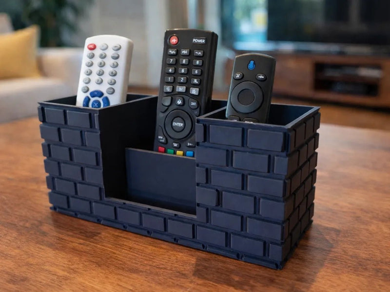 Brick Pattern Remote Control Organizer 🧱📺 - PICKITT MARKET
