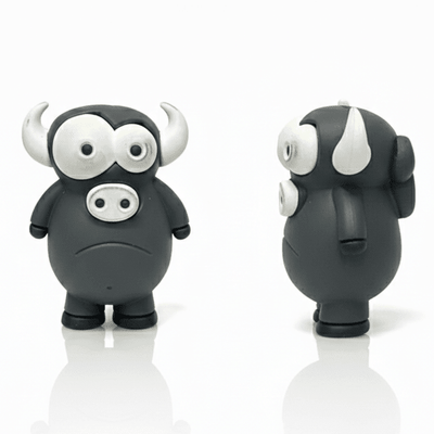 BULL FRIDGE MAGNET - PICKITT MARKET