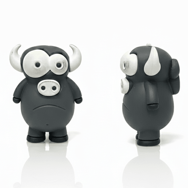 BULL FRIDGE MAGNET - PICKITT MARKET