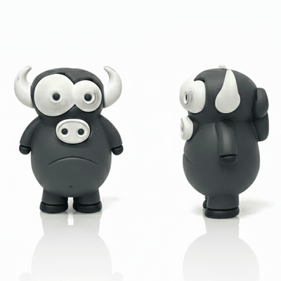 BULL FRIDGE MAGNET - PICKITT MARKET