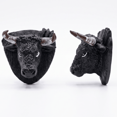 BULL HEAD FRIDGE MAGNET - PICKITT MARKET