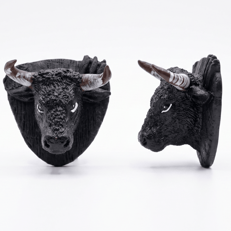 BULL HEAD FRIDGE MAGNET - PICKITT MARKET