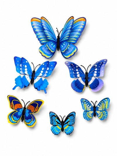 BUTTERFLY FRIDGE MAGNET (pack of 6) - PICKITT MARKET