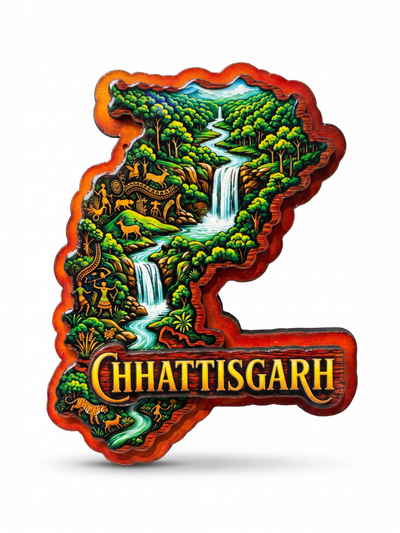 CHHATTISGARH FRIDGE MAGNET - PICKITT MARKET