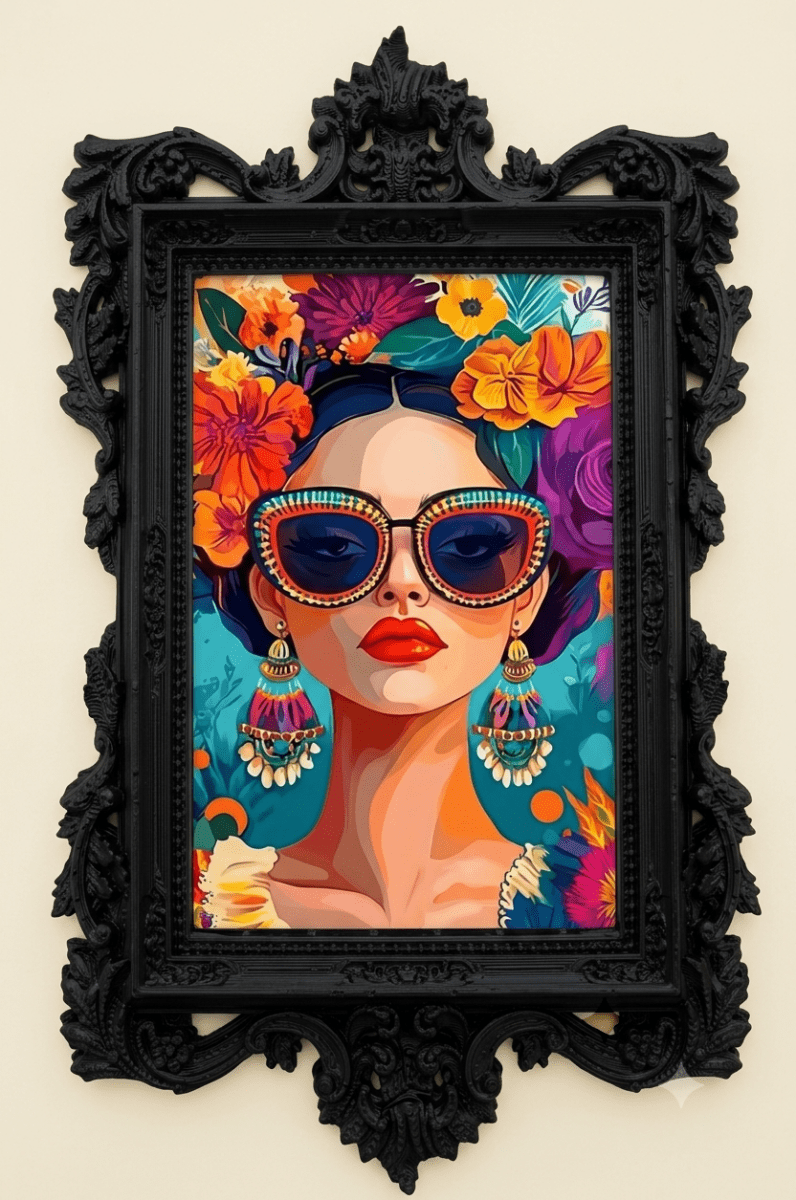 CHIC MUSE FRAME FRIDGE MAGNET (PREPAID ONLY ) - PICKITT MARKET