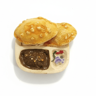 CHOLE BHATURE FRIDGE MAGNET - PICKITT MARKET