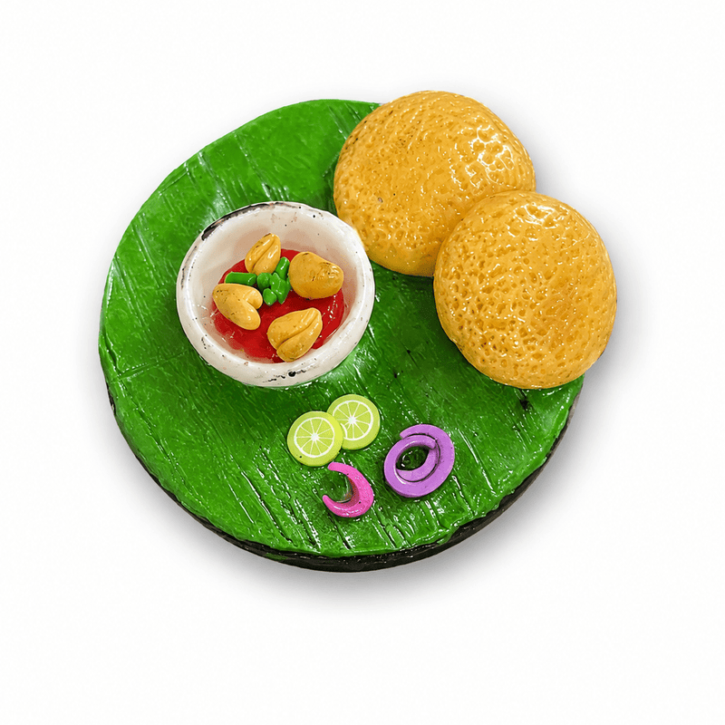 CHOLE PURI FRIDGE MAGNET - PICKITT MARKET