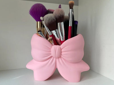 Coquette Bow Makeup Brush Accessory Organizer 🎀✨ - PICKITT MARKET