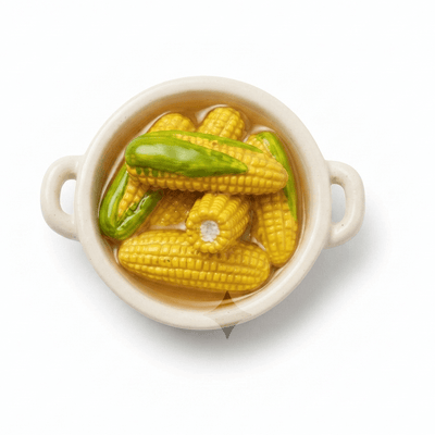 Corn Cob Bowl Fridge Magnet - PICKITT MARKET
