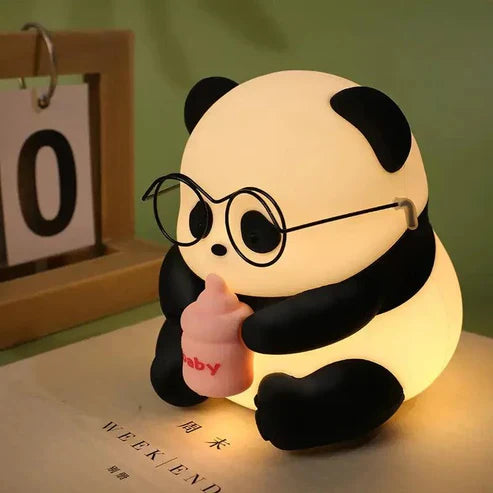 Silicone Baby Panda Lamp