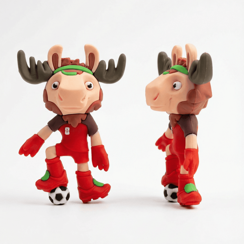 DEER FOOTBALL FRIDGE MAGNET - PICKITT MARKET