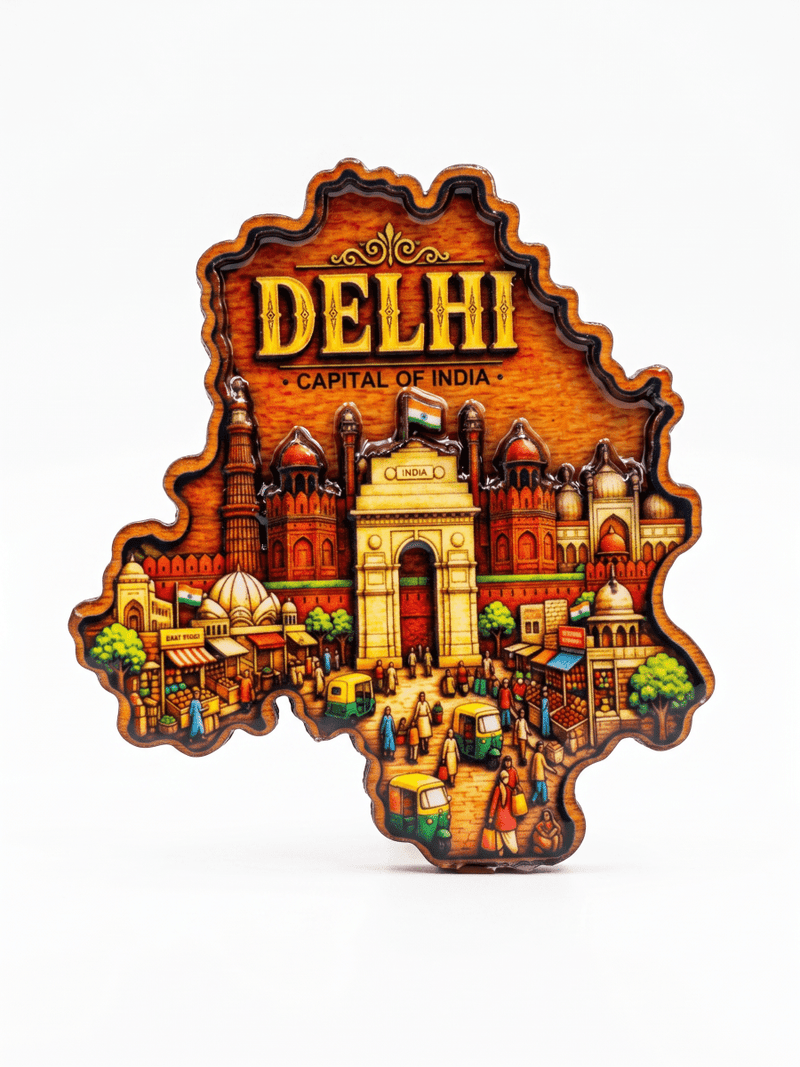 DELHI FRIDGE MAGNET - PICKITT MARKET