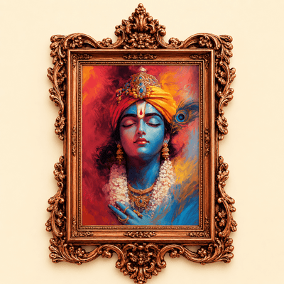 DIVINE KRISHNA FRIDGE MAGNET (PREPAID ONLY ) - PICKITT MARKET