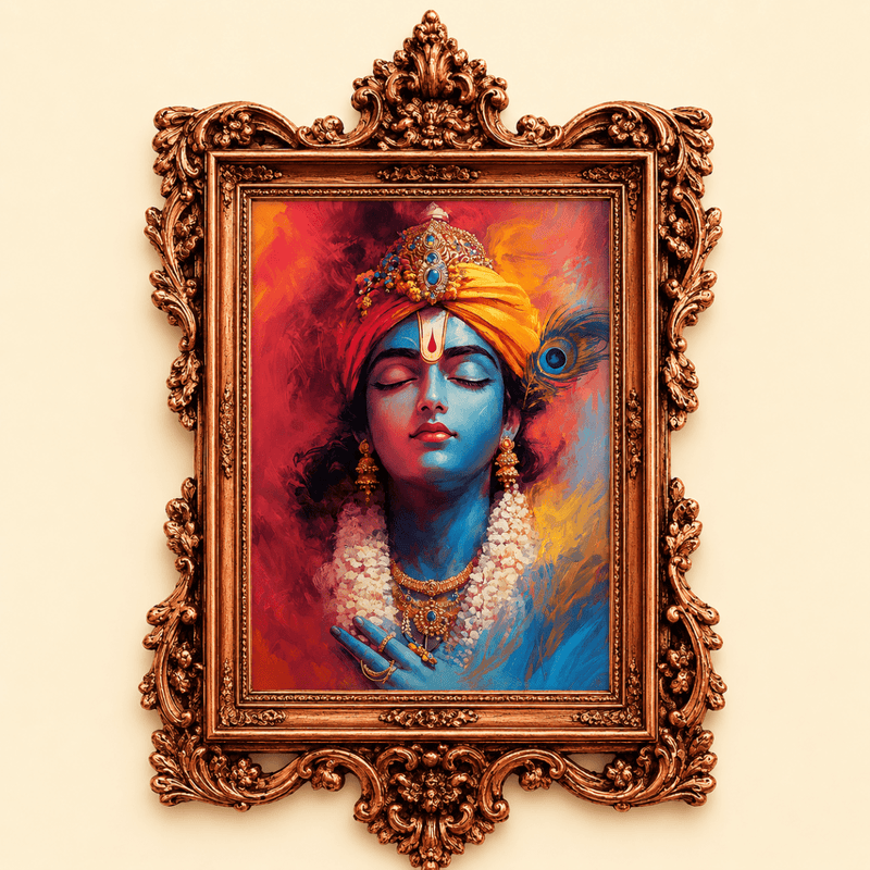 DIVINE KRISHNA FRIDGE MAGNET (PREPAID ONLY ) - PICKITT MARKET