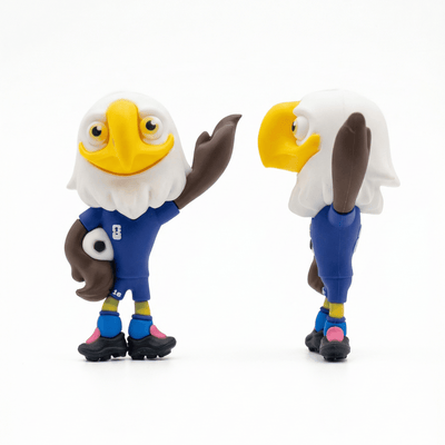 EAGLE FOOT BALL FRIDGE MAGNET - PICKITT MARKET