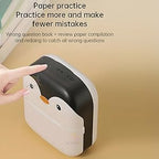 Pickitt Penguin Design Mini Portable Printer, Wireless Bluetooth Connectivity for Android & iOS System, Inkless Black and White Thermal Printer with Printing Paper Roll