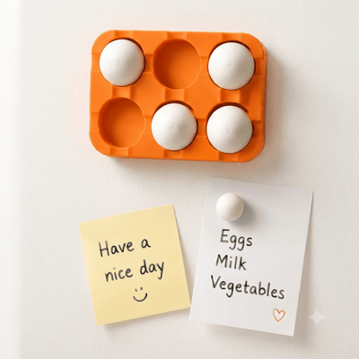 Egg Tray Fridge Magnet Notes Holder - PICKITT MARKET