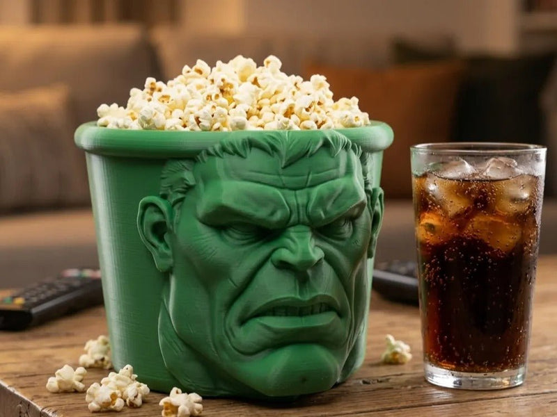 Fierce Green Monster Popcorn Bucket 🍿👹(PREPAID ONLY) - PICKITT MARKET