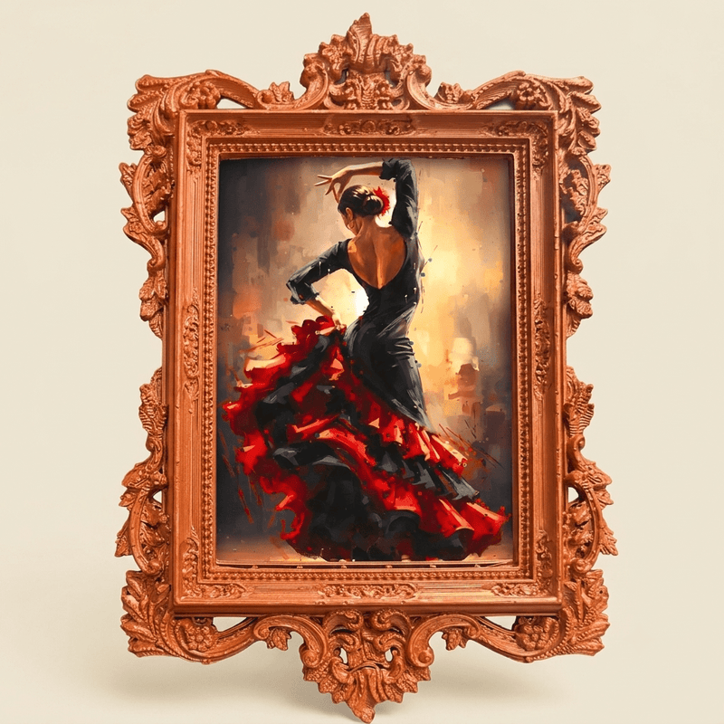FLAMENCO DANCER FRIDGE MAGNET (PREPAID ONLY ) - PICKITT MARKET