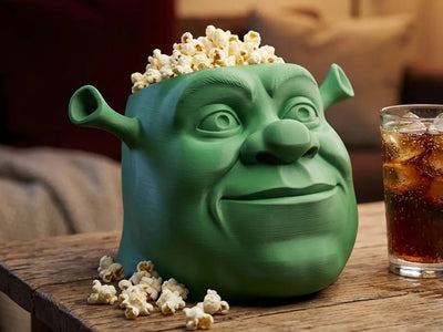 Friendly Green Ogre Popcorn Bucket 🍿💚(PREPAID ONLY) - PICKITT MARKET