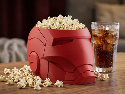 Futuristic Armored Helmet Popcorn Bucket 🍿🤖(PREPAID ONLY) - PICKITT MARKET