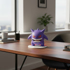 POKEMON GENGAR TABLE TOP ( 17*18CM ) + POKEBALL MAT