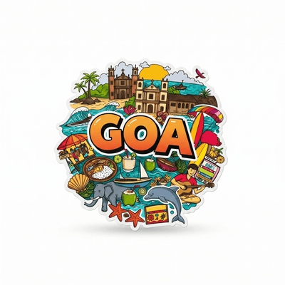GOA FRIDGE MAGNET - PICKITT MARKET