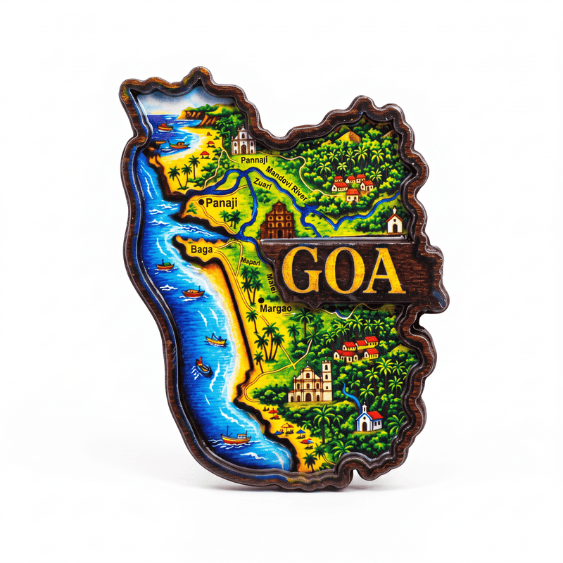 GOA FRIDGE MAGNET - PICKITT MARKET