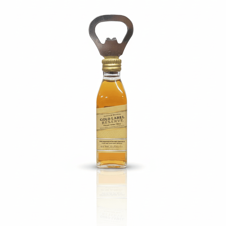 GOLD LABEL BOTTLE OPENER MAGNET - PICKITT MARKET