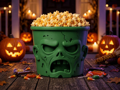 GREEN GHOUL POPCORN TUB🍿 (PREPAID ONLY) - PICKITT MARKET