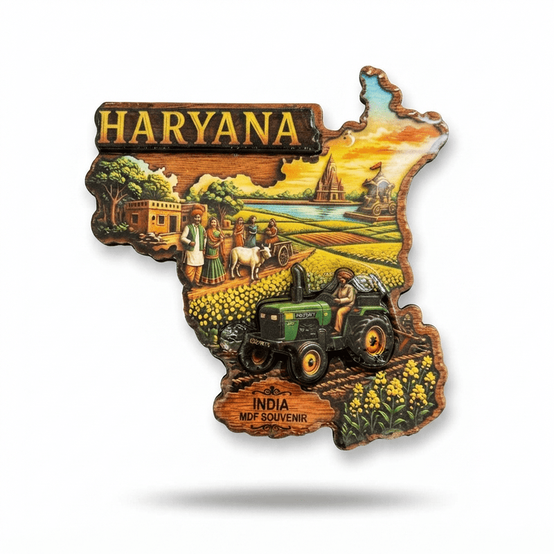 HARYANA FRIDGE MAGNET - PICKITT MARKET