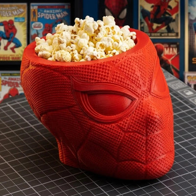 HERO WEB POPCORN BOWL🍿 (PREPAID ONLY) - PICKITT MARKET