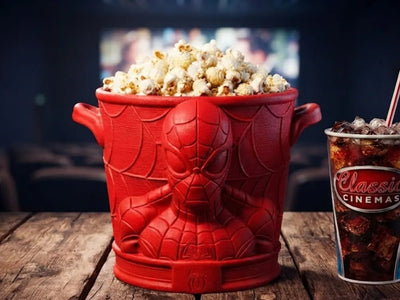 HERO WEB POPCORN TUB🍿 (PREPAID ONLY) - PICKITT MARKET