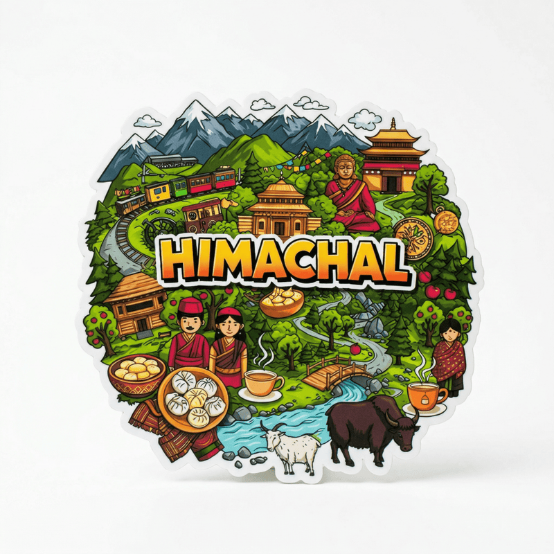 HIMACHAL FRIDGE MAGNET - PICKITT MARKET