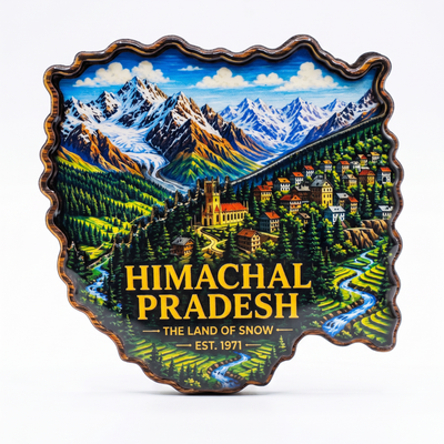 HIMACHAL PRADESH FRIDGE MAGNET - PICKITT MARKET