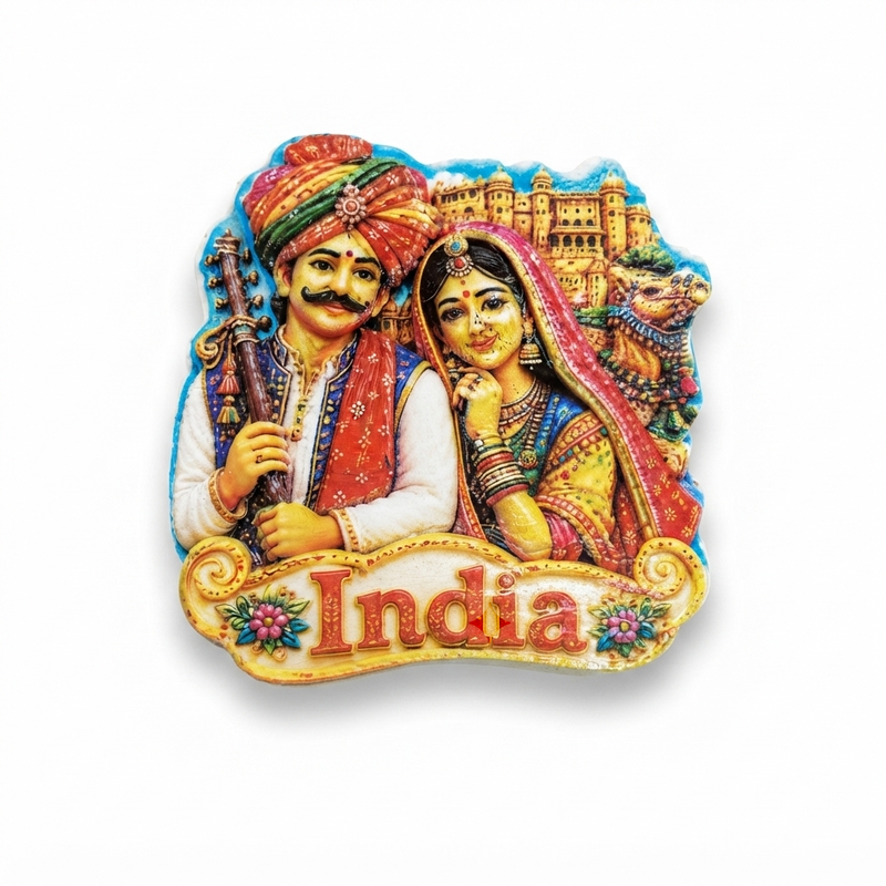 INDIA FRIDGE MAGNET - PICKITT MARKET
